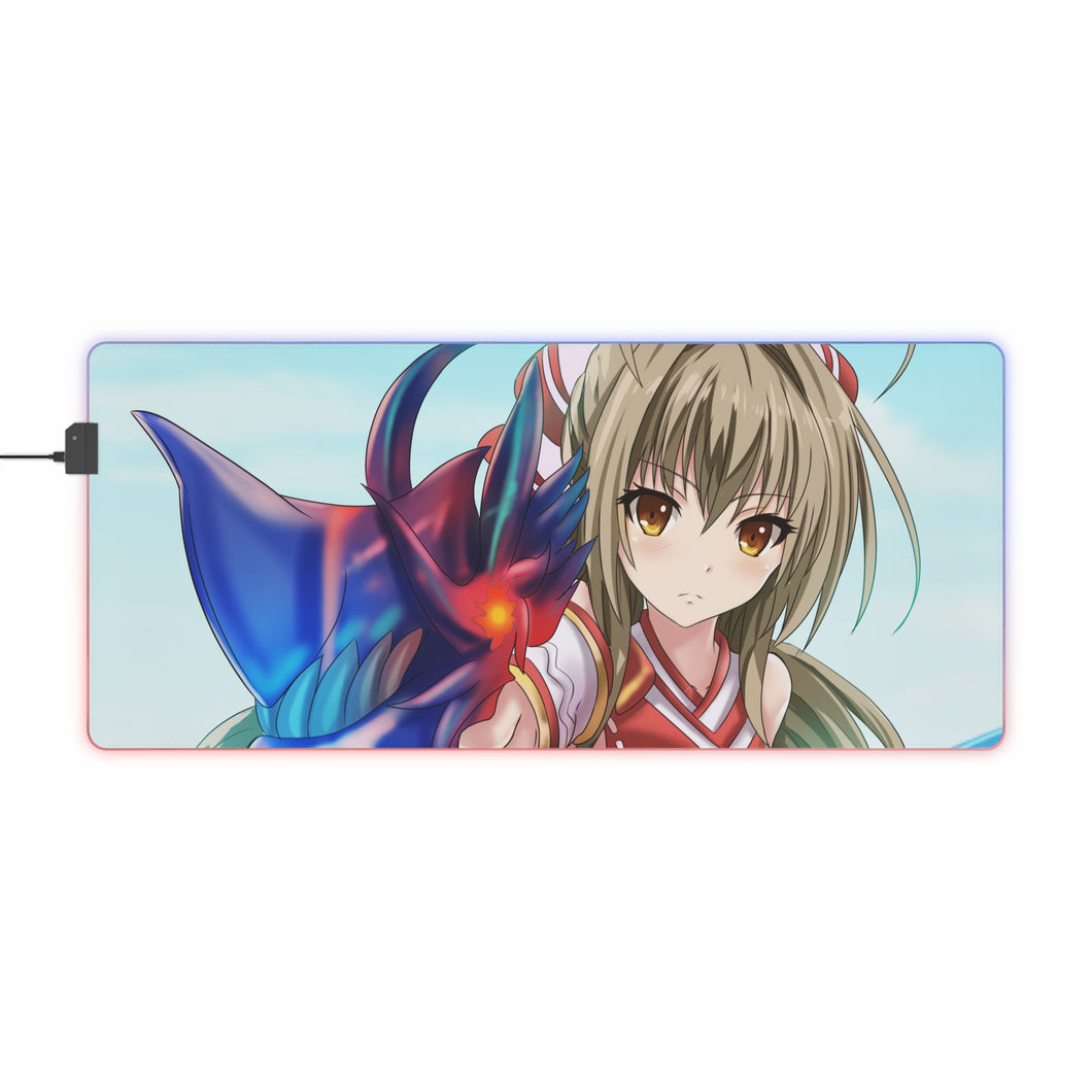 Amagi Brilliant Park Isuzu Sento RGB LED Mouse Pad (Desk Mat)