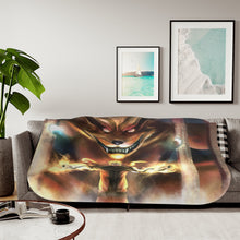 Load image into Gallery viewer, NARUTO &amp; KURAMA Sherpa Blanket

