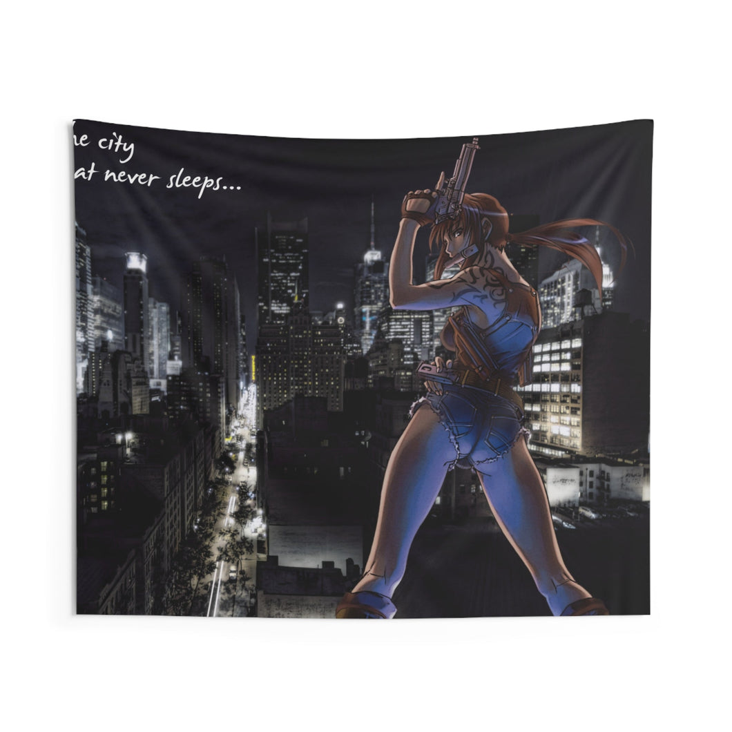 Black Lagoon Indoor Wall Tapestry