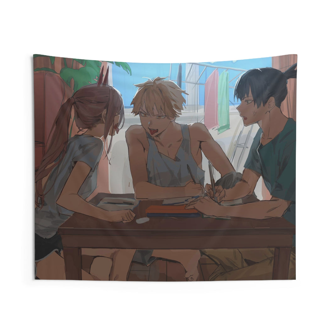 Anime Chainsaw Man Indoor Wall Tapestry