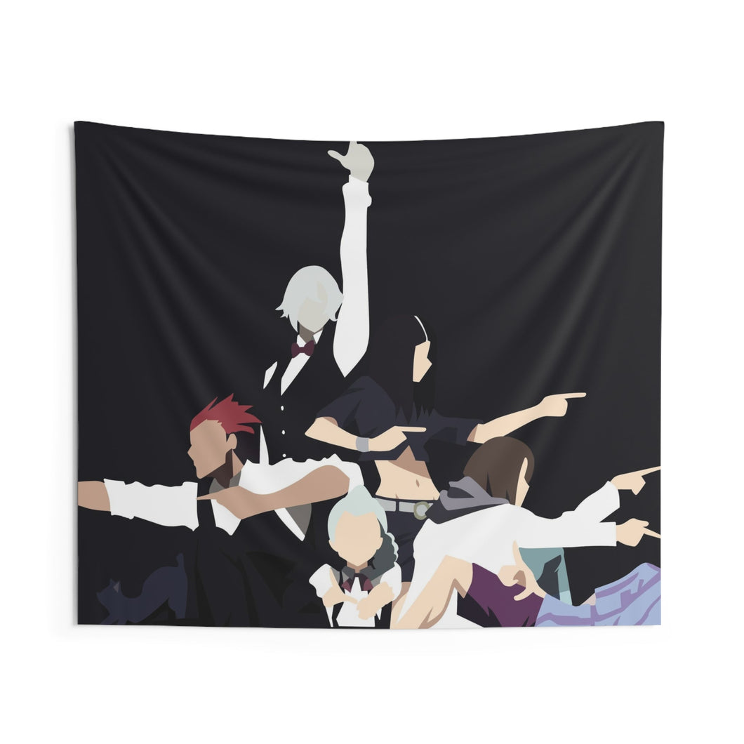 Death Parade Minimalist V1 Indoor Wall Tapestry