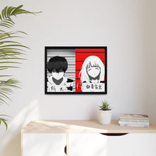 Load image into Gallery viewer, Eru Chitanda  And  Hōtarō Oreki Wanted Canvas Framed Art Print
