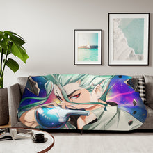 Load image into Gallery viewer, Dr. Stone Sherpa Blanket
