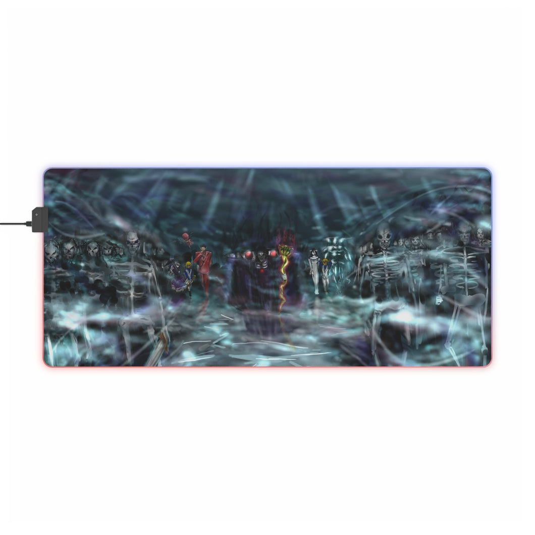 Overlord Albedo, Shalltear Bloodfallen, Demiurge RGB LED Mouse Pad (Desk Mat)