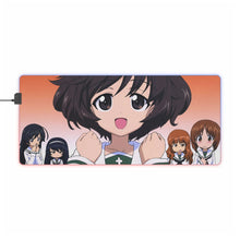 Load image into Gallery viewer, Girls und Panzer RGB LED Mouse Pad (Desk Mat)
