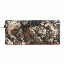 Load image into Gallery viewer, Anime Attack On Titan RGB LED Mouse Pad (Desk Mat)
