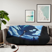 Load image into Gallery viewer, Your Name. Sherpa Blanket
