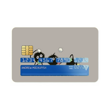 Load image into Gallery viewer, A few マクロクロスケ sketched on a cool Tokyo night Credit Card Skins (4-in-1 Pack)
