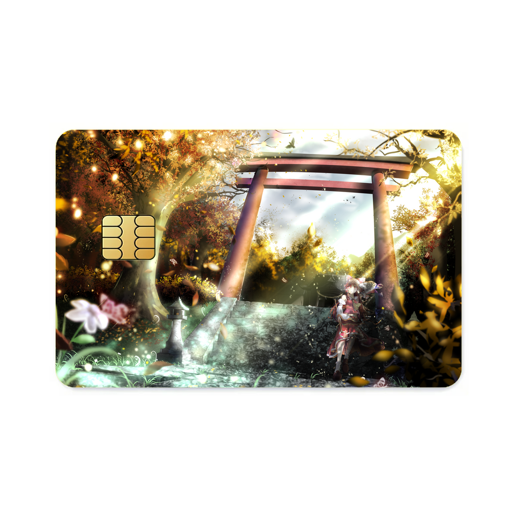 A soothing nature  Credit Card Skins (4-in-1 Pack)