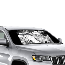 Load image into Gallery viewer, A True Warrior  Car Sunshade
