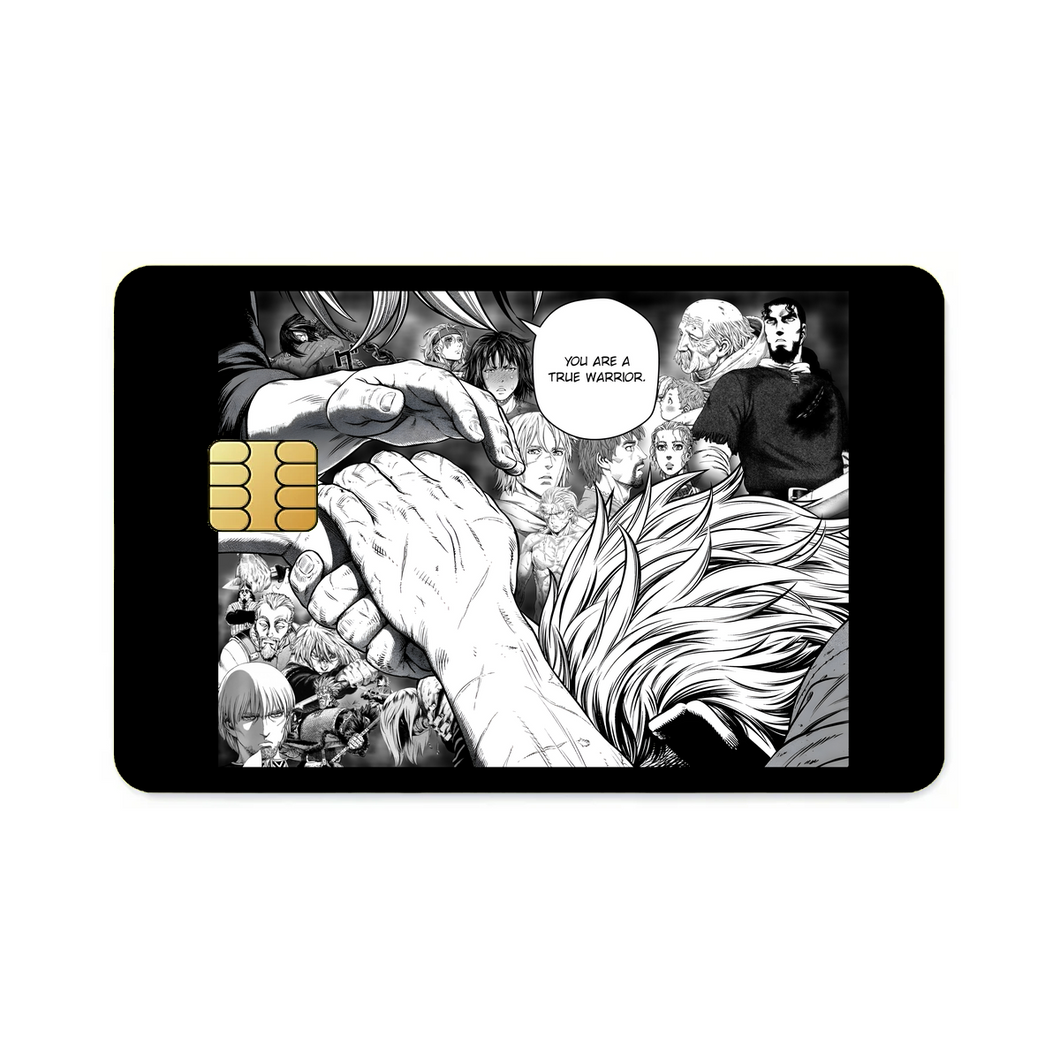 A True Warrior  Credit Card Skins (4-in-1 Pack)