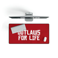 Load image into Gallery viewer, Outlaws For Life Mouse Pad (Desk Mat)
