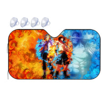 Load image into Gallery viewer, Ace,Marco and White Beard Car Sunshade
