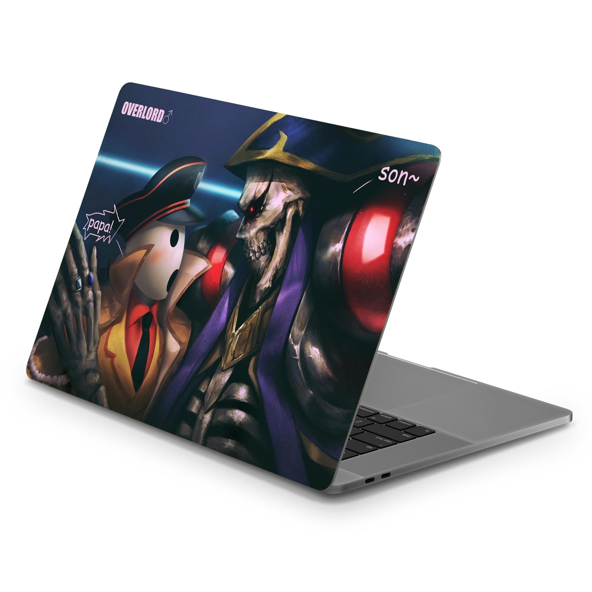 Actor Mapbook Ainz Ooal Gown and Pandora's Actor Macbook Skin