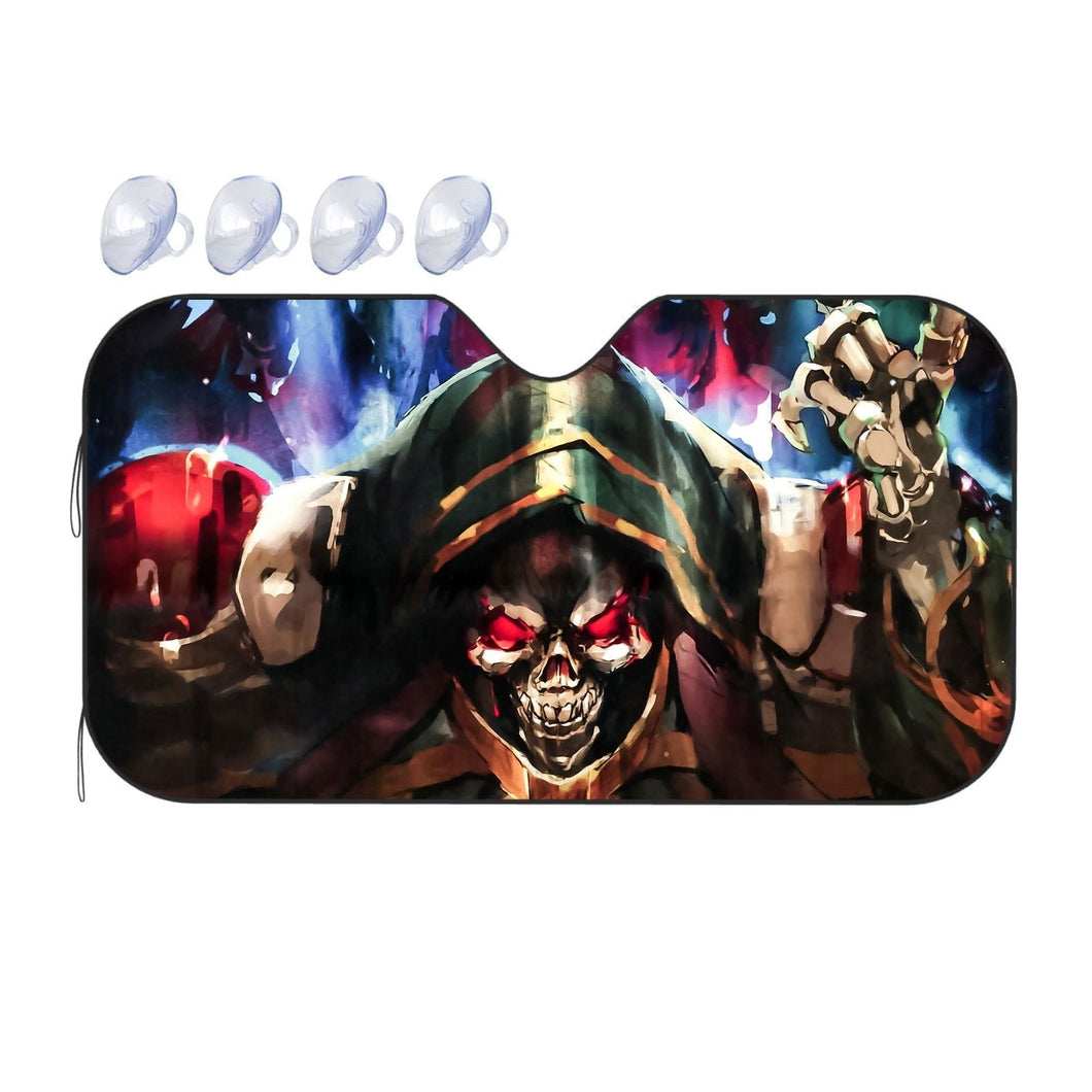 Ainz Ooal Gown Car Sunshade