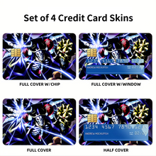 Load image into Gallery viewer, Ainz Ooal Gown  Credit Card Skins (4-in-1 Pack)
