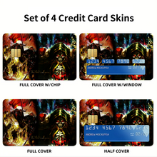 Load image into Gallery viewer, Ainz Ooal Gown  Credit Card Skins (4-in-1 Pack)
