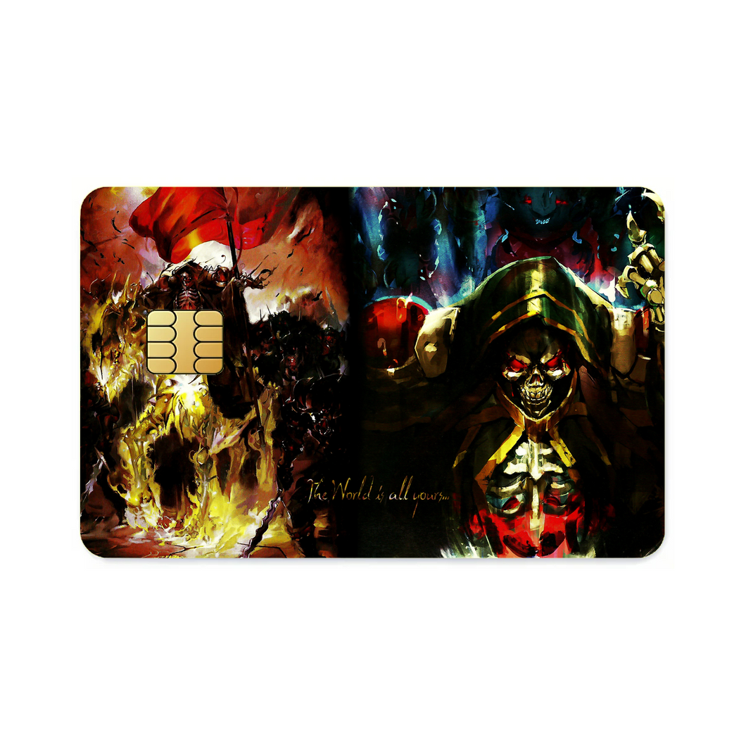 Ainz Ooal Gown  Credit Card Skins (4-in-1 Pack)