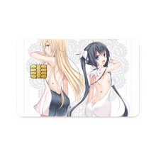 Load image into Gallery viewer, Aiz and Hestia Credit Card Skins (4-in-1 Pack)
