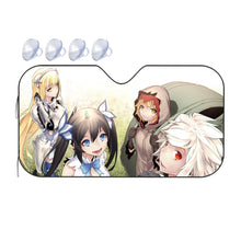 Load image into Gallery viewer, Aiz,Hestia,Bell and Liliruca  Car Sunshade
