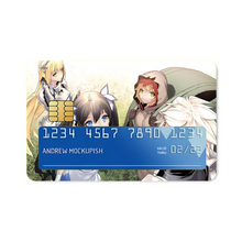 Load image into Gallery viewer, Aiz,Hestia,Bell and Liliruca  Credit Card Skins (4-in-1 Pack)
