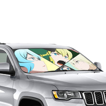 Load image into Gallery viewer, Aiz,Hestia,Lyon and Andromeda  Car Sunshade
