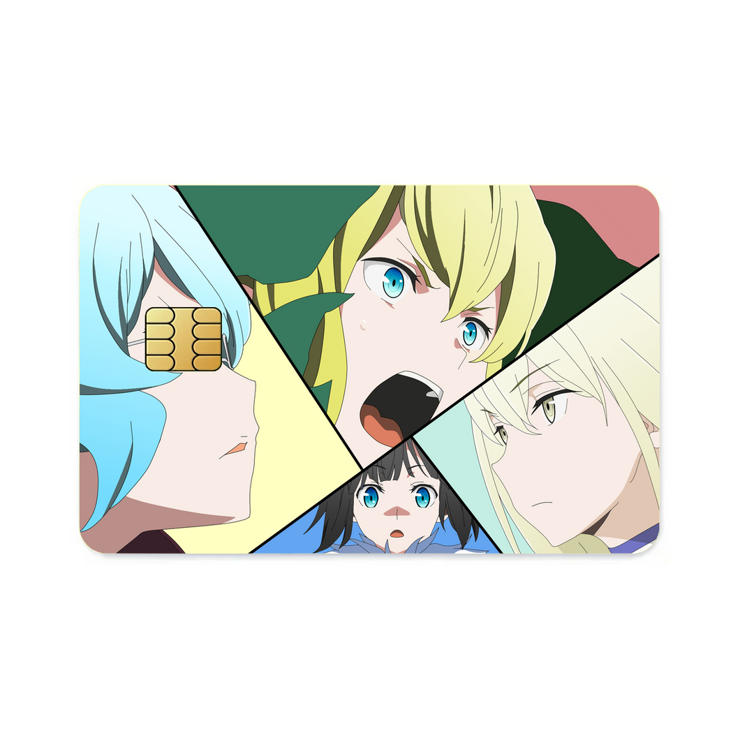 Aiz,Hestia,Lyon and Andromeda  Credit Card Skins (4-in-1 Pack)