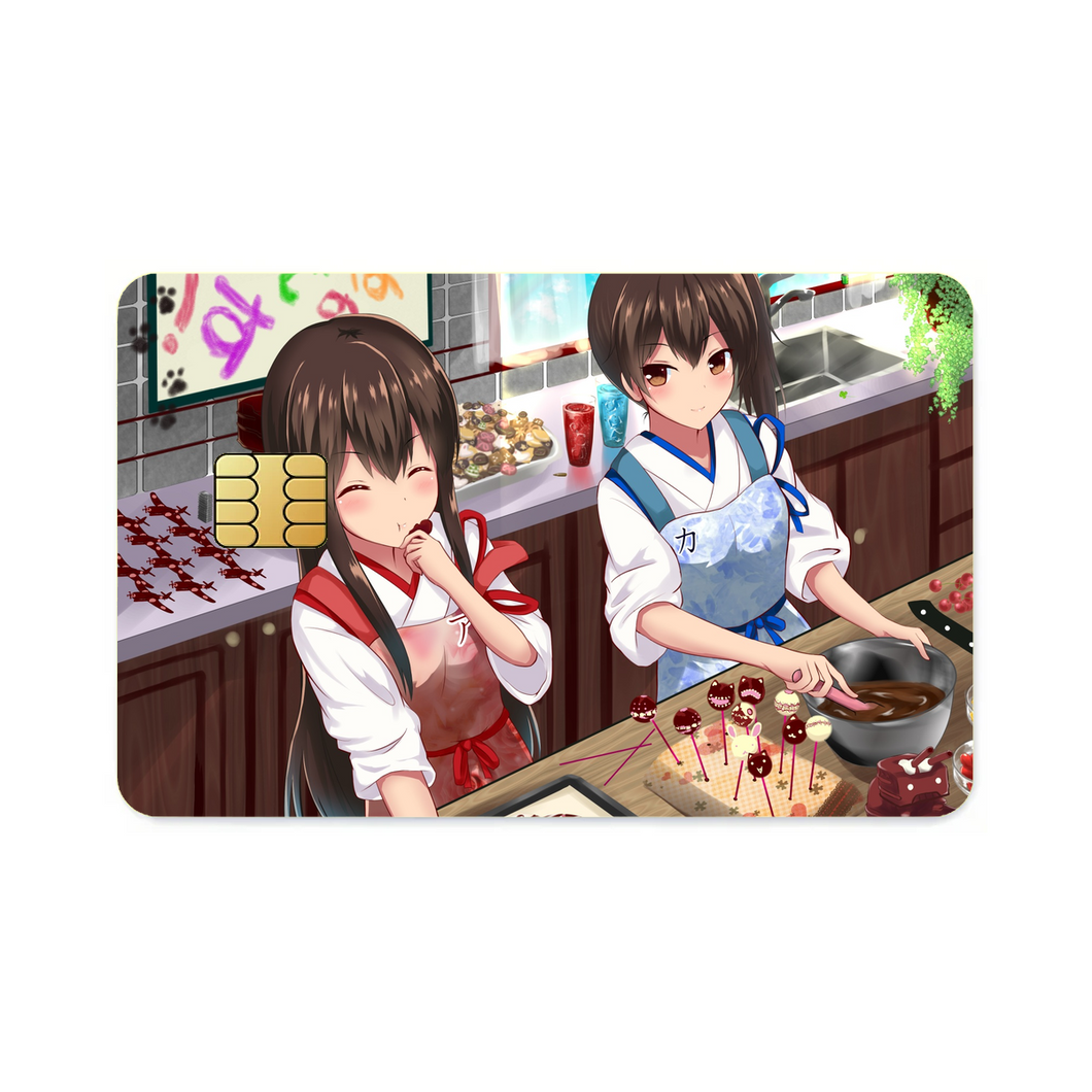 Akagi, Kaga Credit Card Skins (4-in-1 Pack)