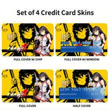 Load image into Gallery viewer, Akame  Credit Card Skins (4-in-1 Pack)
