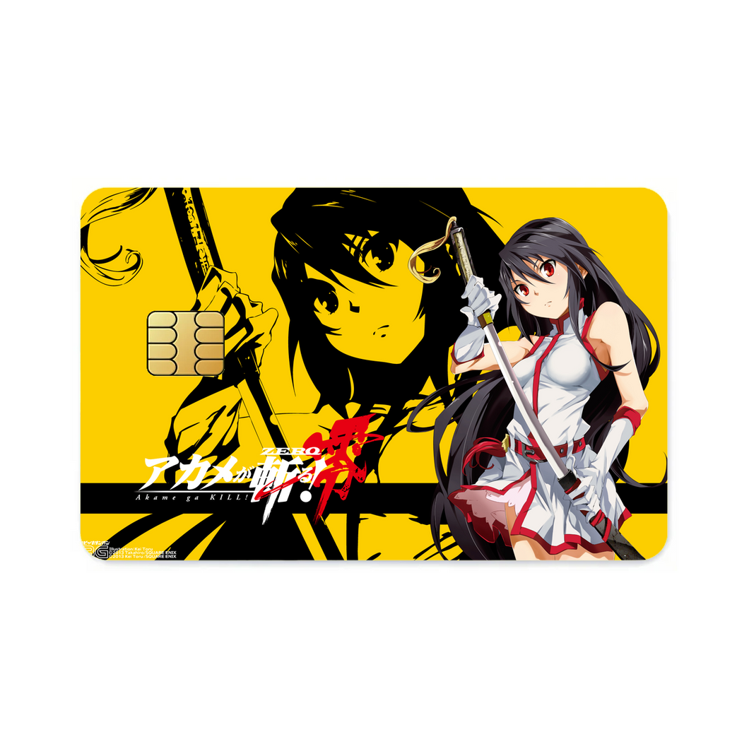 Akame  Credit Card Skins (4-in-1 Pack)