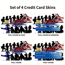 Load image into Gallery viewer, Akame ga Kill! Akame, Akame Ga Kill, Kurome  Credit Card Skins (4-in-1 Pack)

