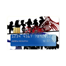 Load image into Gallery viewer, Akame ga Kill! Akame, Akame Ga Kill, Kurome  Credit Card Skins (4-in-1 Pack)
