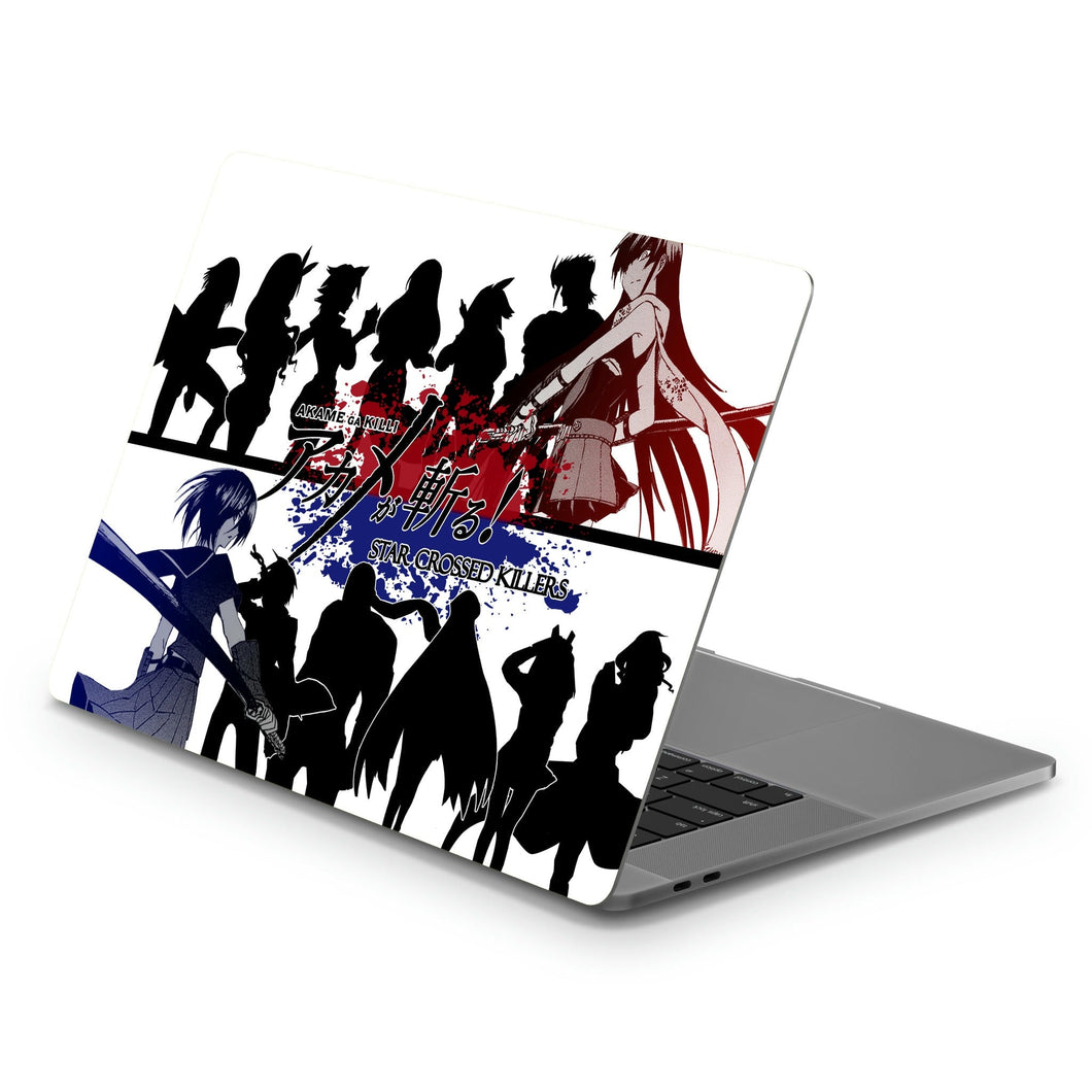 Akame ga Kill! Akame, Akame Ga Kill, Kurome  Macbook Skin