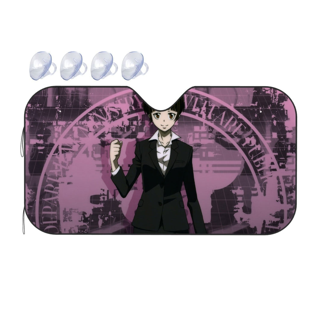 Akane Tsunemori-lets work hard  Car Sunshade