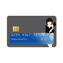 Load image into Gallery viewer, Akane Tsunemori Minimalist  Credit Card Skins (4-in-1 Pack)
