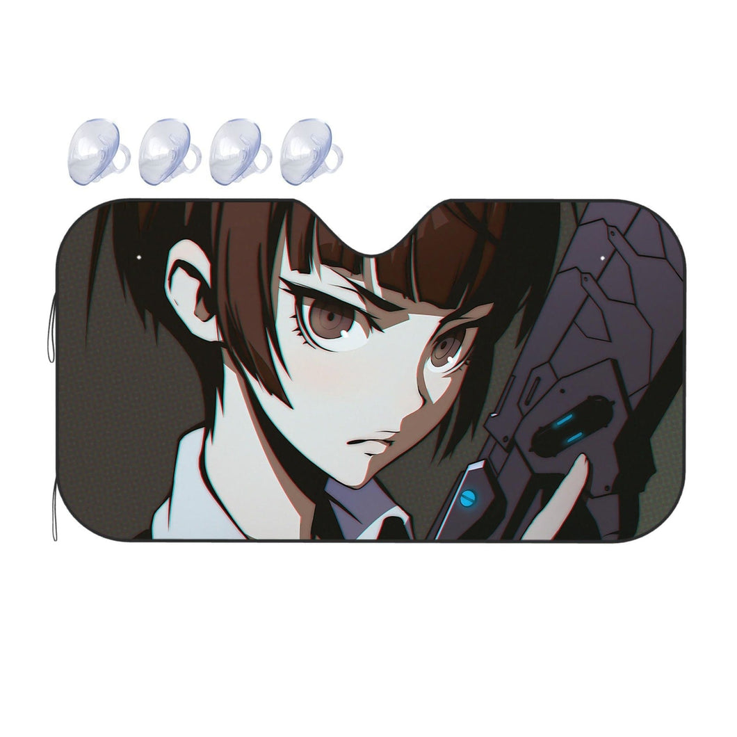 Akane Tsunemori serious look  Car Sunshade