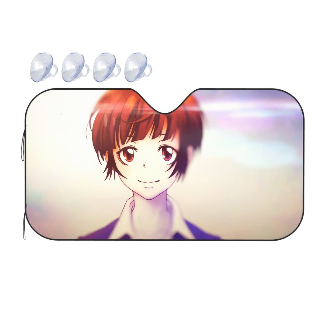 Akane Tsunemori Smiling Car Sunshade