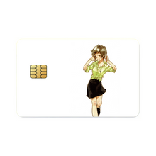 Load image into Gallery viewer, Akane Tsunemori Smiling  Credit Card Skins (4-in-1 Pack)
