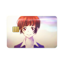 Load image into Gallery viewer, Akane Tsunemori Smiling Credit Card Skins (4-in-1 Pack)
