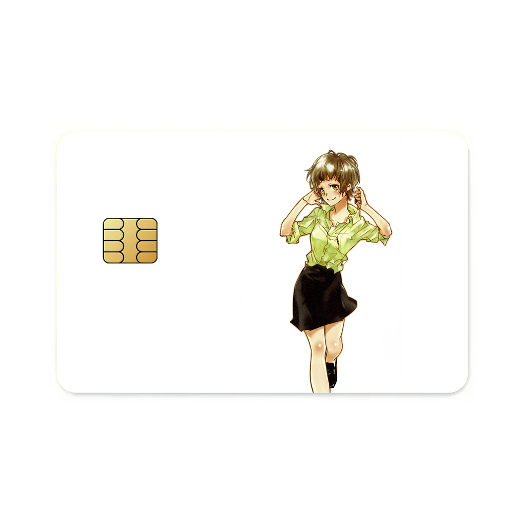 Akane Tsunemori Smiling  Credit Card Skins (4-in-1 Pack)