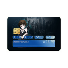 Load image into Gallery viewer, Akane Tsunemori with a dominator Credit Card Skins (4-in-1 Pack)
