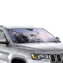 Load image into Gallery viewer, Akane Tsunemori with the the villain  Car Sunshade
