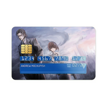 Load image into Gallery viewer, Akane Tsunemori with the the villain  Credit Card Skins (4-in-1 Pack)
