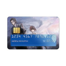 Load image into Gallery viewer, Akane Tsunemori with the the villain  Credit Card Skins (4-in-1 Pack)

