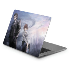 Load image into Gallery viewer, Akane Tsunemori with the the villain  Macbook Skin

