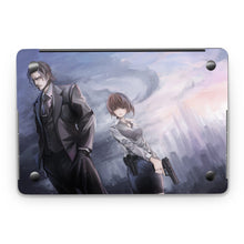 Load image into Gallery viewer, Akane Tsunemori with the the villain  Macbook Skin
