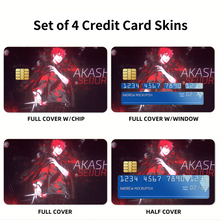 Load image into Gallery viewer, Akashi Seijuro  Credit Card Skins (4-in-1 Pack)
