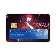 Load image into Gallery viewer, Akashi Seijuro  Credit Card Skins (4-in-1 Pack)

