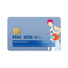 Load image into Gallery viewer, Akashi Seijuurou  Credit Card Skins (4-in-1 Pack)
