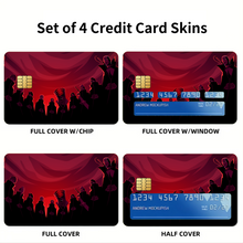 Load image into Gallery viewer, Akatsuki  Credit Card Skins (4-in-1 Pack)
